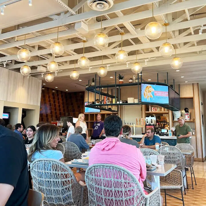 Birdcall Franchising Interior Customer Dining